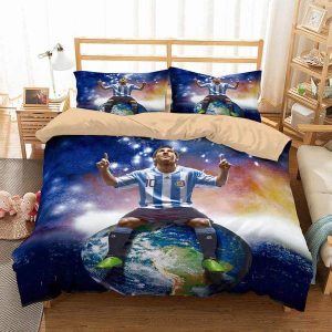 Lionel Messi 7 Duvet Cover and Pillowcase Set Bedding Set