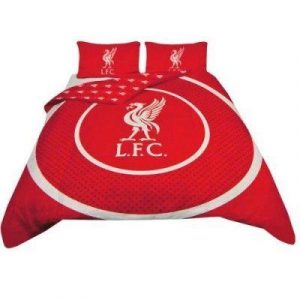 Liverpool Fc Duvet Cover and Pillowcase Set Bedding Set