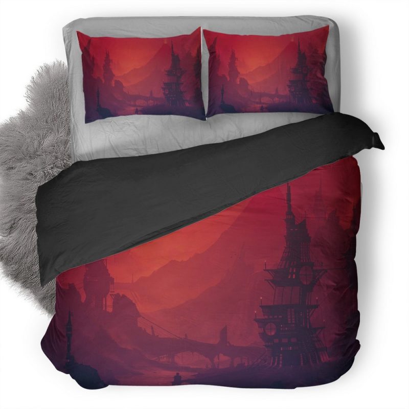 Looking Into The Distance 9A Duvet Cover and Pillowcase Set Bedding Set