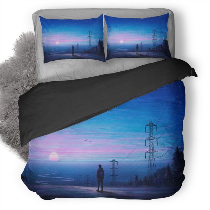 Lost Ia Duvet Cover and Pillowcase Set Bedding Set