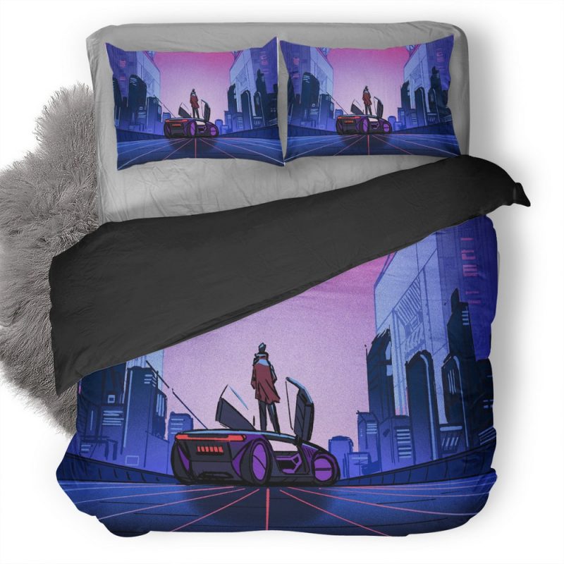 Ma Ride 6C Duvet Cover and Pillowcase Set Bedding Set