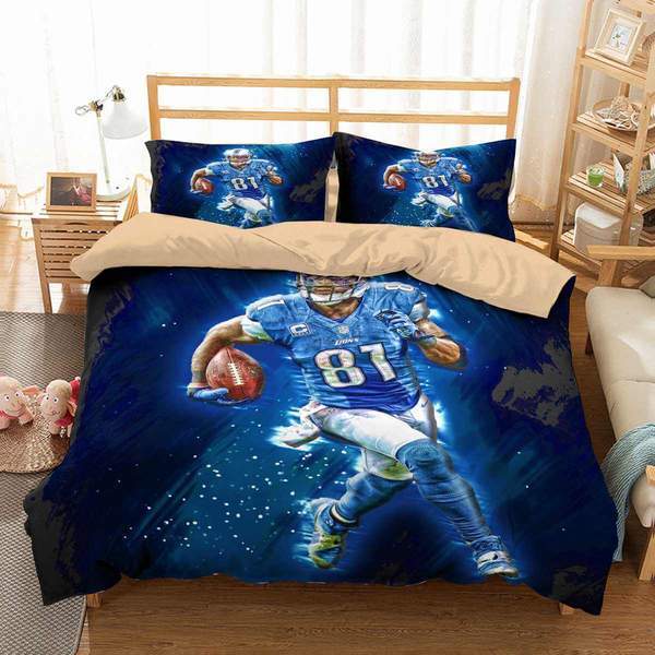 Denver Broncos Duvet Cover Bedding Set Pillowcase Comforter Cover Quilt  Cover