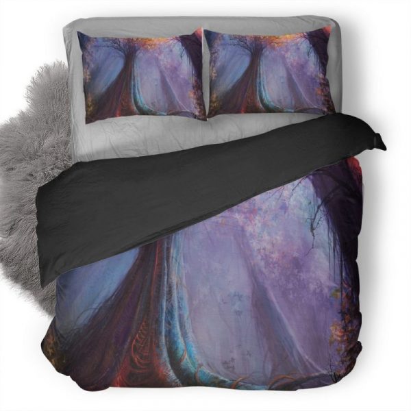 Magic Tree Painting 1O Duvet Cover and Pillowcase Set Bedding Set