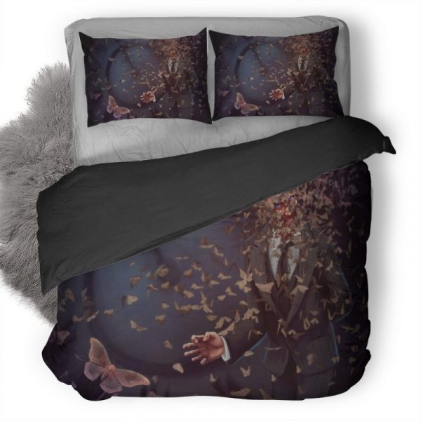 Magician Fantasy Beast Evil L9 Duvet Cover and Pillowcase Set Bedding Set