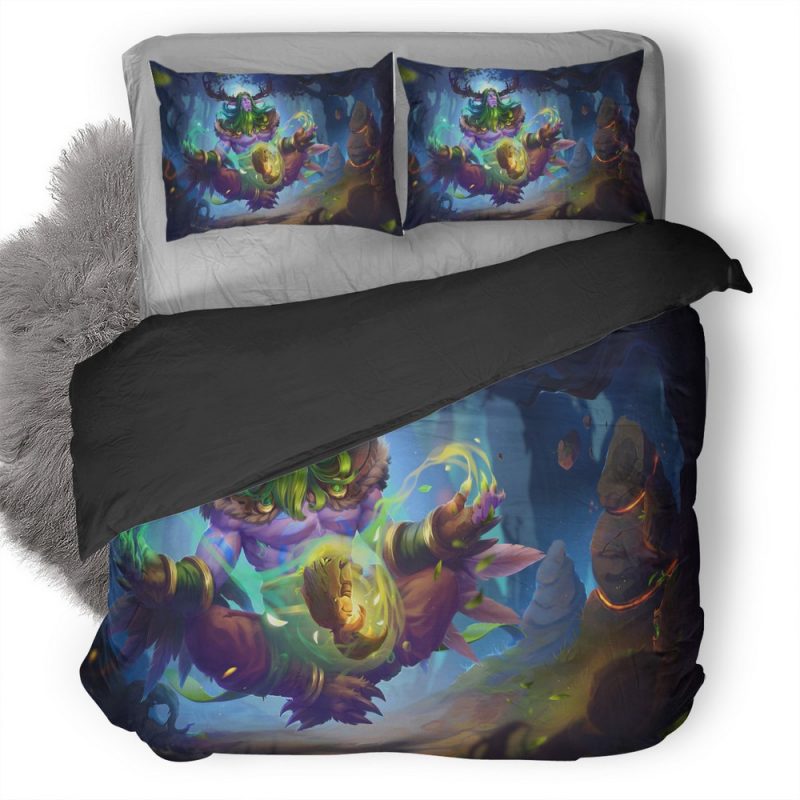 Malfurion Stormrage 3S Duvet Cover and Pillowcase Set Bedding Set