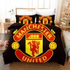 Manchester United Duvet Cover and Pillowcase Set Bedding Set 842