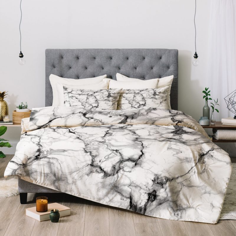 Marble 3 Duvet Cover and Pillowcase Set Bedding Set