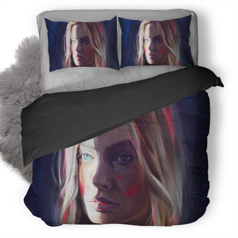 Margot Robbie Art R9 Duvet Cover and Pillowcase Set Bedding Set