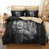 Marilyn Monroe Skull Duvet Cover and Pillowcase Set Bedding Set 374