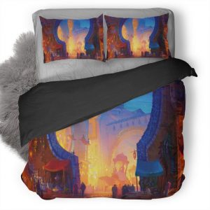 Market Digital Art Vy Duvet Cover and Pillowcase Set Bedding Set