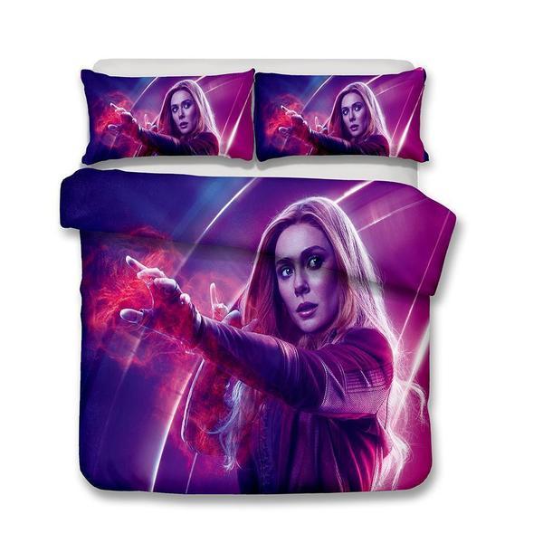 Marvel Avengers 3 Infinity War Printed Duvet Cover and Pillowcase Set Bedding Set