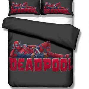 Marvel Deadpool 2211 Duvet Cover and Pillowcase Set Bedding Set