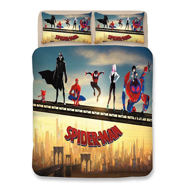 Marvel Spider Man 2024 226 Duvet Cover and Pillowcase Set Bedding Set