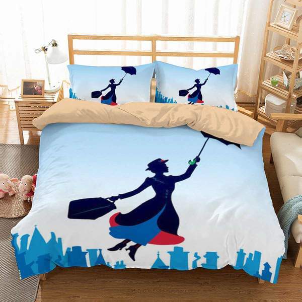 Mary Poppins Returns Duvet Cover and Pillowcase Set Bedding Set