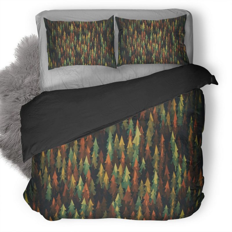 Material Design Forest Lu Duvet Cover and Pillowcase Set Bedding Set