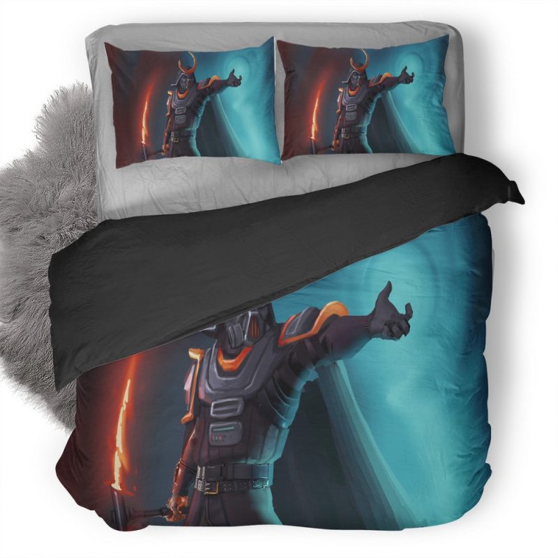 Metal Head Warrior 81 Duvet Cover and Pillowcase Set Bedding Set