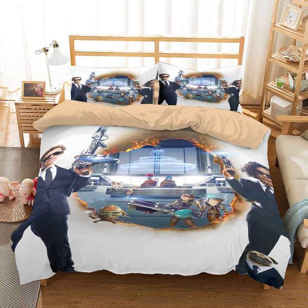 Mib 4 Duvet Cover and Pillowcase Set Bedding Set