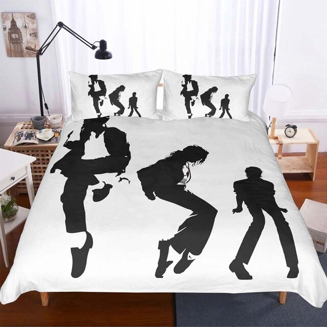 Michael Jackson 2212 Duvet Cover and Pillowcase Set Bedding Set