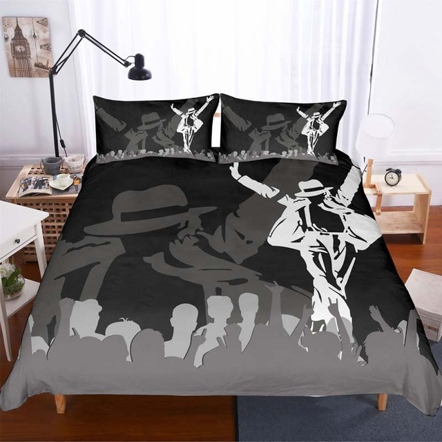 Michael Jackson 2213 Duvet Cover and Pillowcase Set Bedding Set