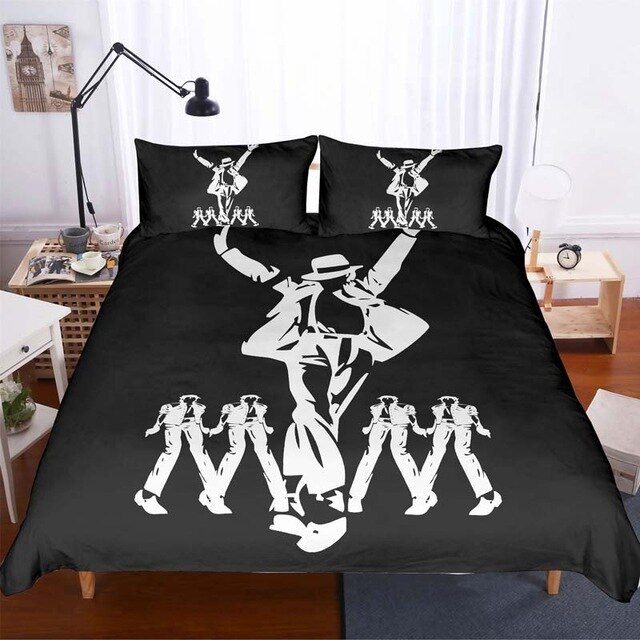 Michael Jackson 2216 Duvet Cover and Pillowcase Set Bedding Set