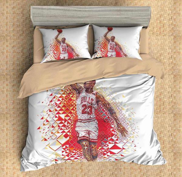 Michael Jordan 2 Duvet Cover and Pillowcase Set Bedding Set