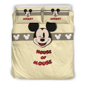 Mickey Disney 2228 Duvet Cover and Pillowcase Set Bedding Set