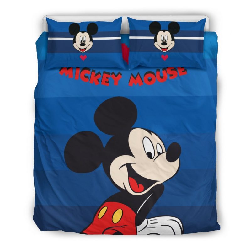 Mickey Disney 2230 Duvet Cover and Pillowcase Set Bedding Set