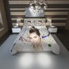 Miley Cyrus Hd Duvet Cover and Pillowcase Set Bedding Set 1195