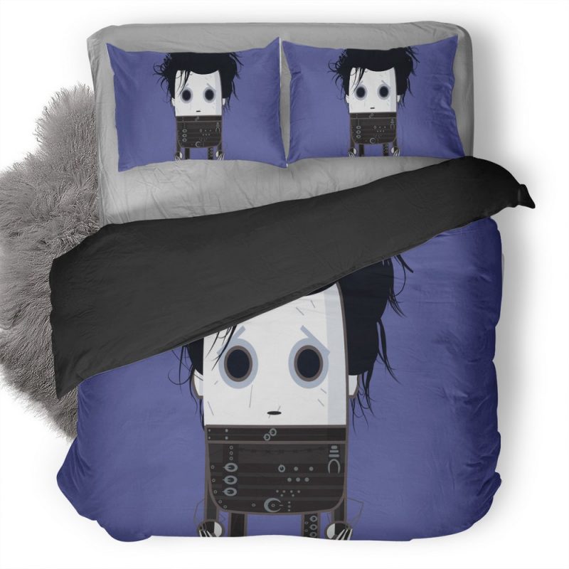 Mime Edward Scissorhands 18 Duvet Cover and Pillowcase Set Bedding Set