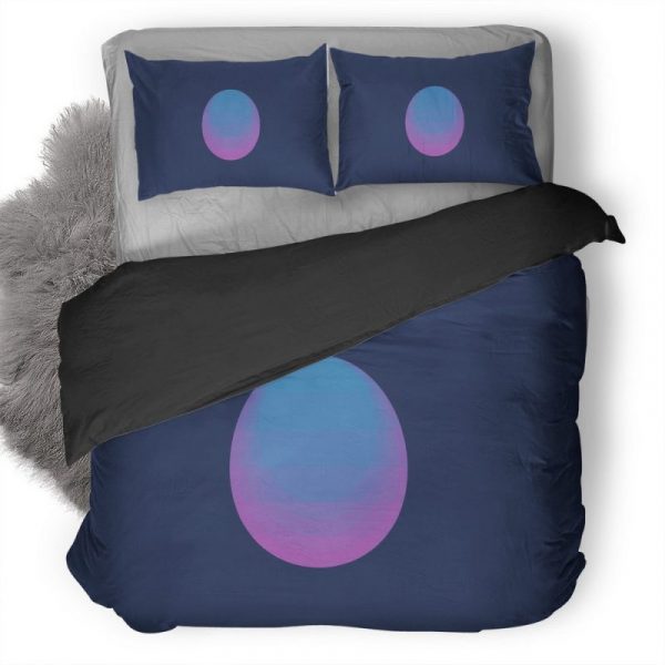 Minimalism Circle Li Duvet Cover and Pillowcase Set Bedding Set