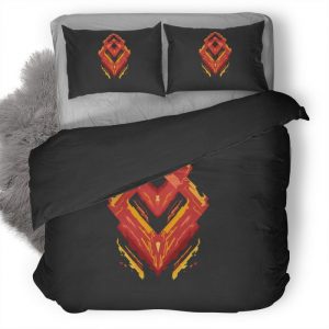 Minimalism Logo Devil 6R Duvet Cover and Pillowcase Set Bedding Set