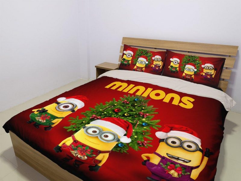 Minions Duvet Cover and Pillowcase Set Bedding Set 1060