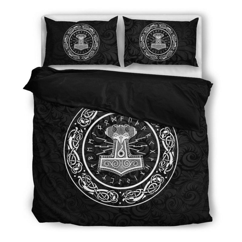 Miolnir Viking Duvet Cover and Pillowcase Set Bedding Set