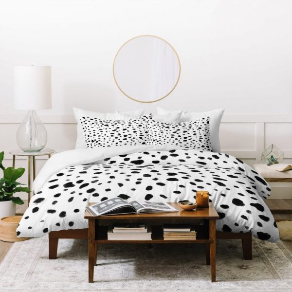 Miss Monroes Dalmatian Duvet Cover and Pillowcase Set Bedding Set