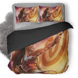 Moana Artwork 59 Duvet Cover and Pillowcase Set Bedding Set