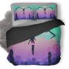 Modern Day Angel 0V Duvet Cover and Pillowcase Set Bedding Set