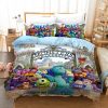 Monsters Duvet Cover and Pillowcase Set Bedding Set