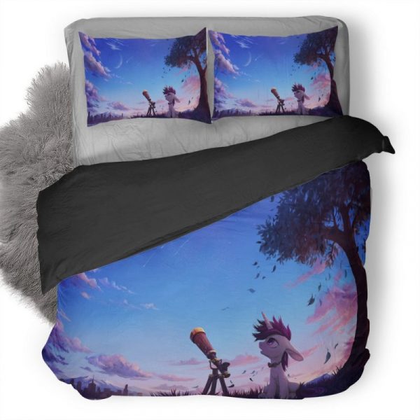 Morning Star Pony Fan Art Aa Duvet Cover and Pillowcase Set Bedding Set