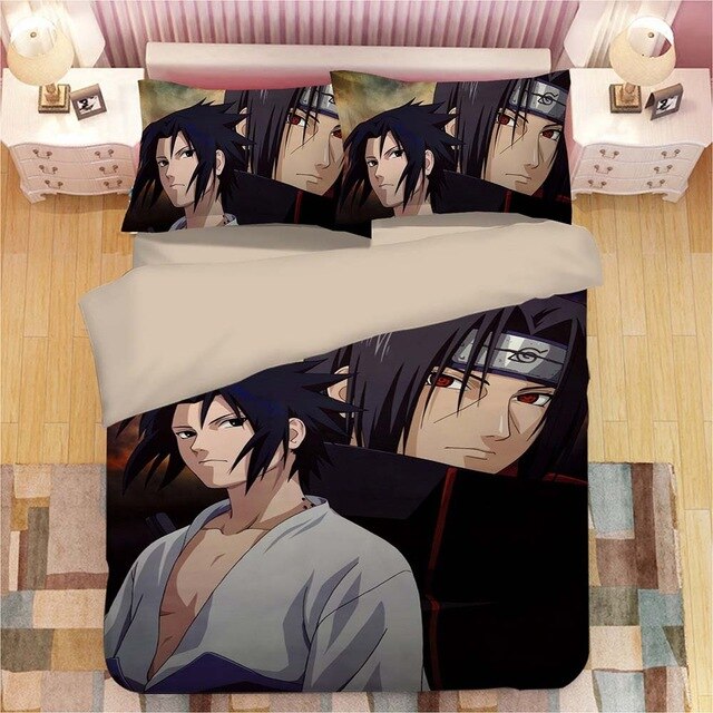 NARUTO Anime 2214 Duvet Cover and Pillowcase Set Bedding Set