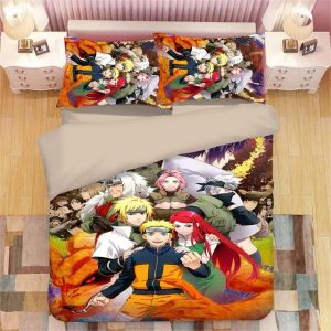 NARUTO Anime 2219 Duvet Cover and Pillowcase Set Bedding Set