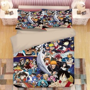 NARUTO Anime 2221 Duvet Cover and Pillowcase Set Bedding Set