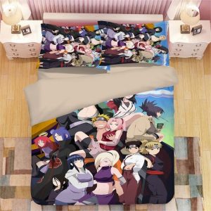 NARUTO Anime 2222 Duvet Cover and Pillowcase Set Bedding Set