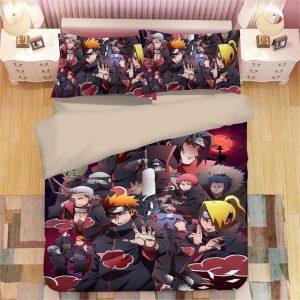 NARUTO Anime 2223 Duvet Cover and Pillowcase Set Bedding Set