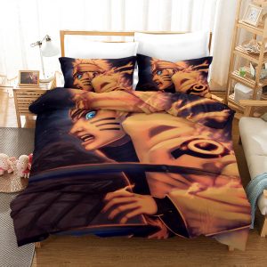 Naruto 7 Duvet Cover and Pillowcase Set Bedding Set