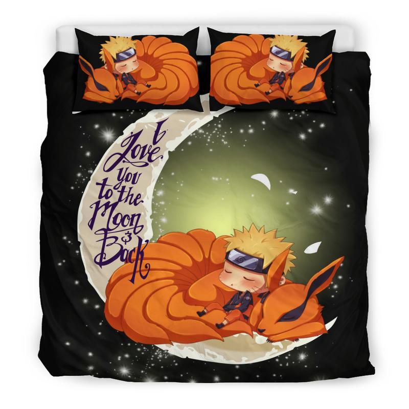 Naruto Kurama Duvet Cover and Pillowcase Set Bedding Set