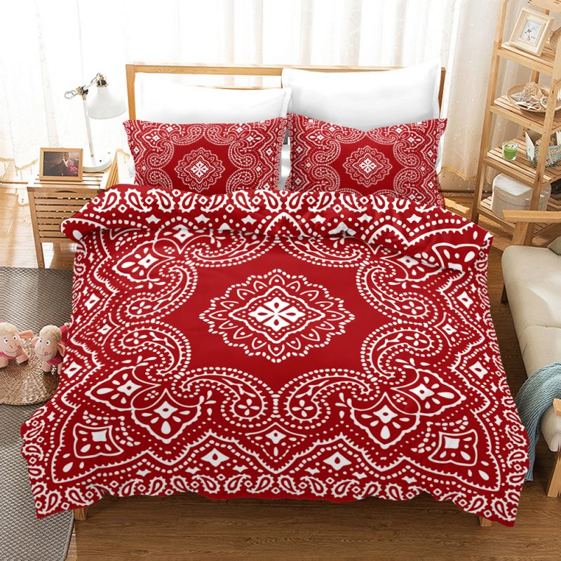 National Style 1 Duvet Cover and Pillowcase Set Bedding Set