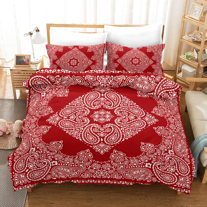 National Style 3 Duvet Cover and Pillowcase Set Bedding Set