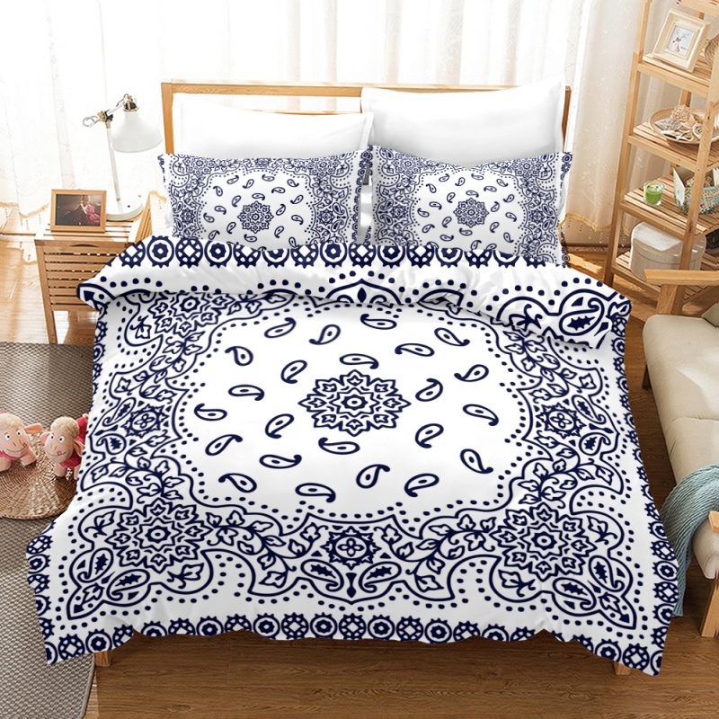 National Style 4 Duvet Cover and Pillowcase Set Bedding Set