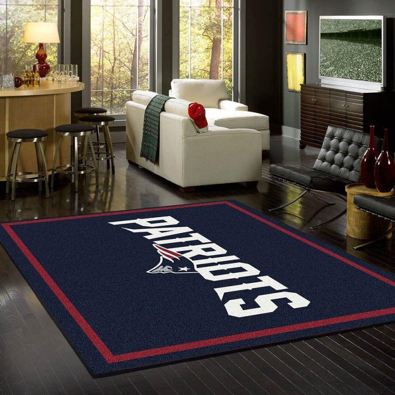 New England Patriots Nfl Carpet Living Room Rugs 3