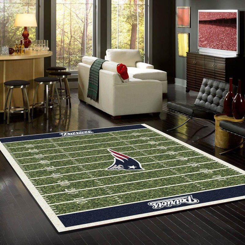 New England Patriots Nfl Carpet Living Room Rugs 4